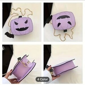 Purple Ghost shoulder strap Purse -New in Package